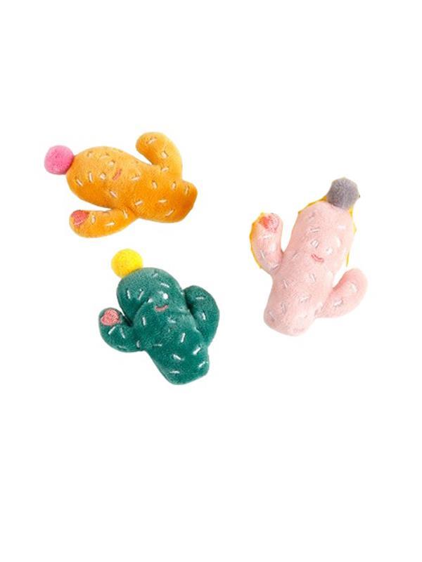 Glipet Peluş Kaktüs Figürlü Kedi Oyuncağı 8 Cm