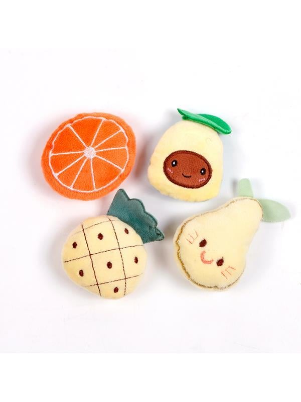 Glipet Peluş Sevimli Meyveler Kedi Oyuncağı 8 Cm