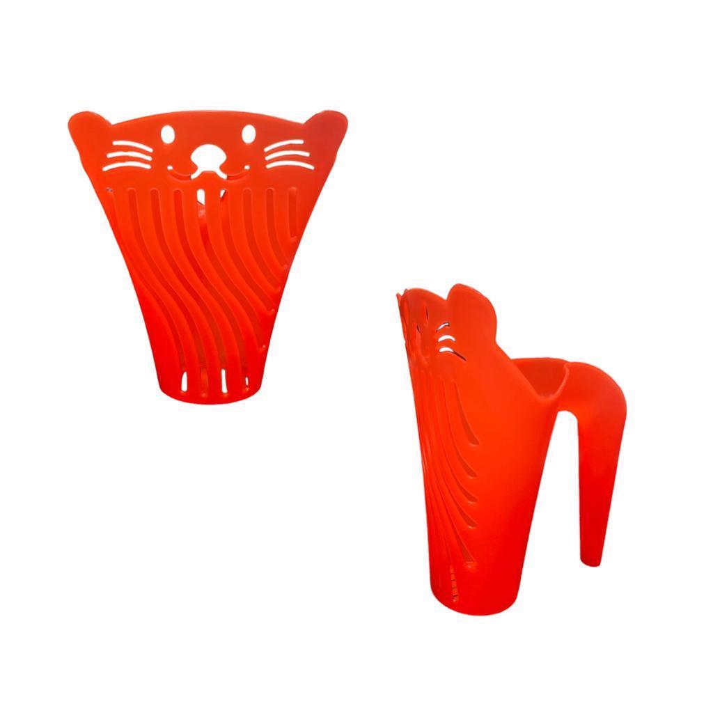 Glipet Plastik V Kedi Figürlü Kum Küreği Turuncu