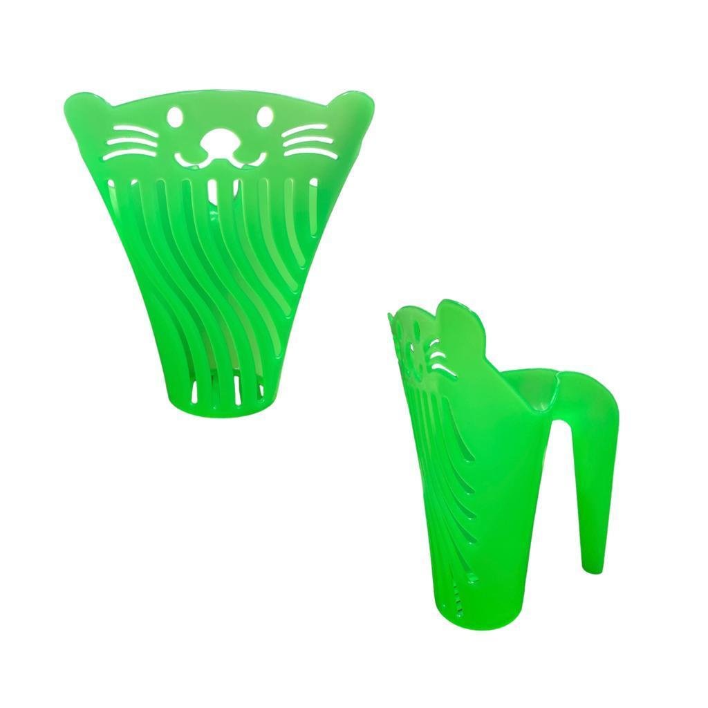 Glipet Plastik V Kedi Figürlü Kum Küreği Yeşil