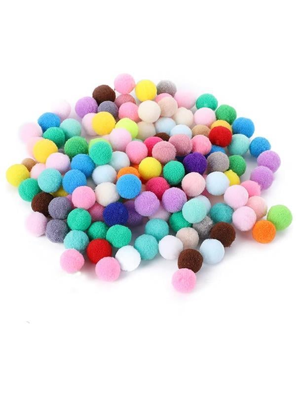 Glipet Renkli Ponpon Kedi Oyun Topu 5 Cm