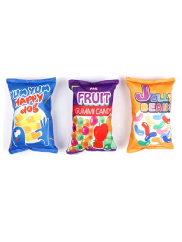 Glipet Şeker Torbası Hışırlı Köpek Oyuncağı 23x15 cm