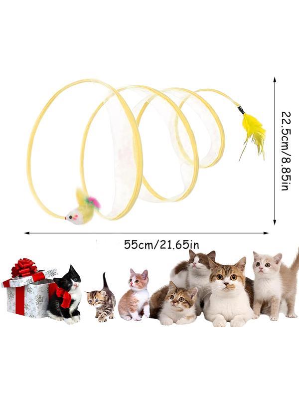 Glipet Spiral Kedi Oyun Tüneli 23x55 cm