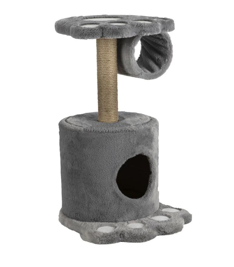 Glipet Yuvalı Tırmalama Tahtası  Açık Gri