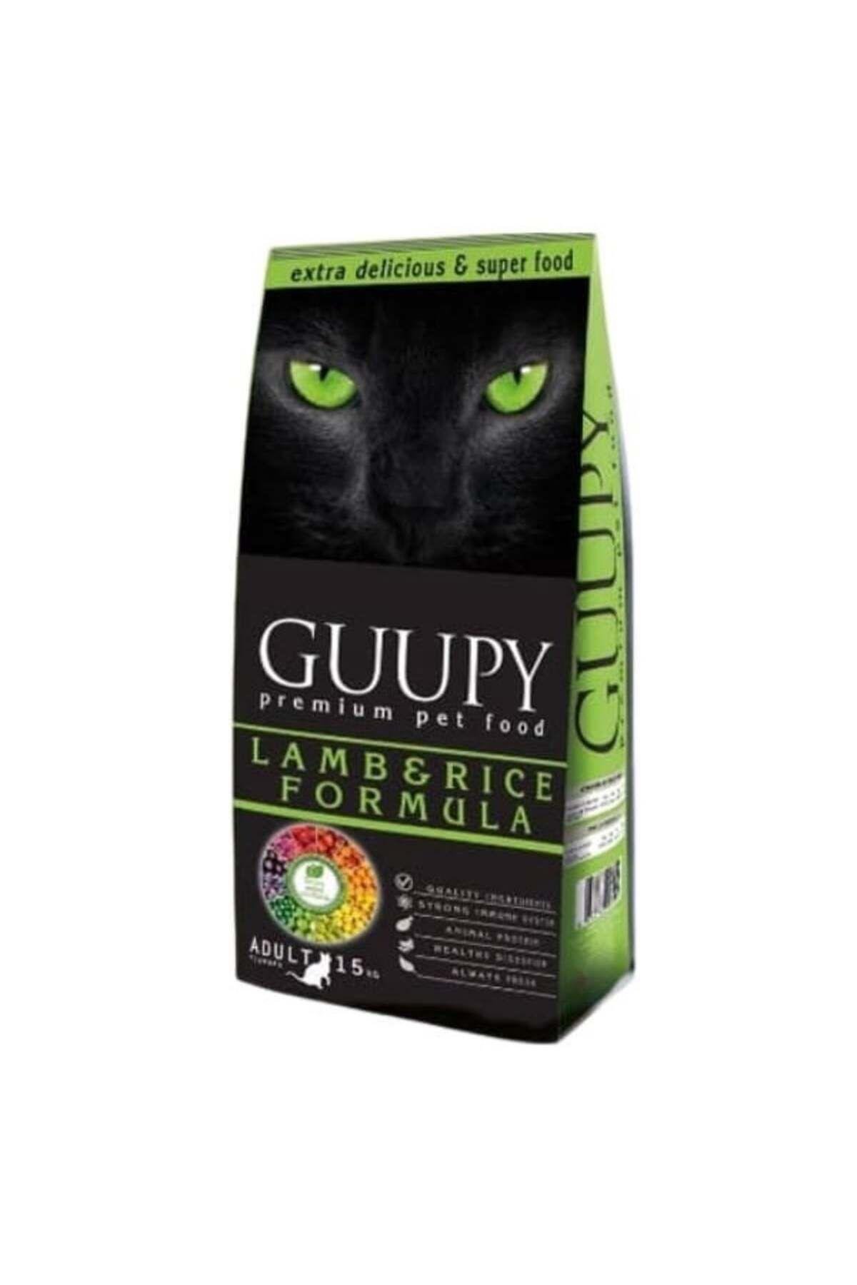 Guppy Kuzu Etli Yetişkin Kuru Kedi Maması 15kg
