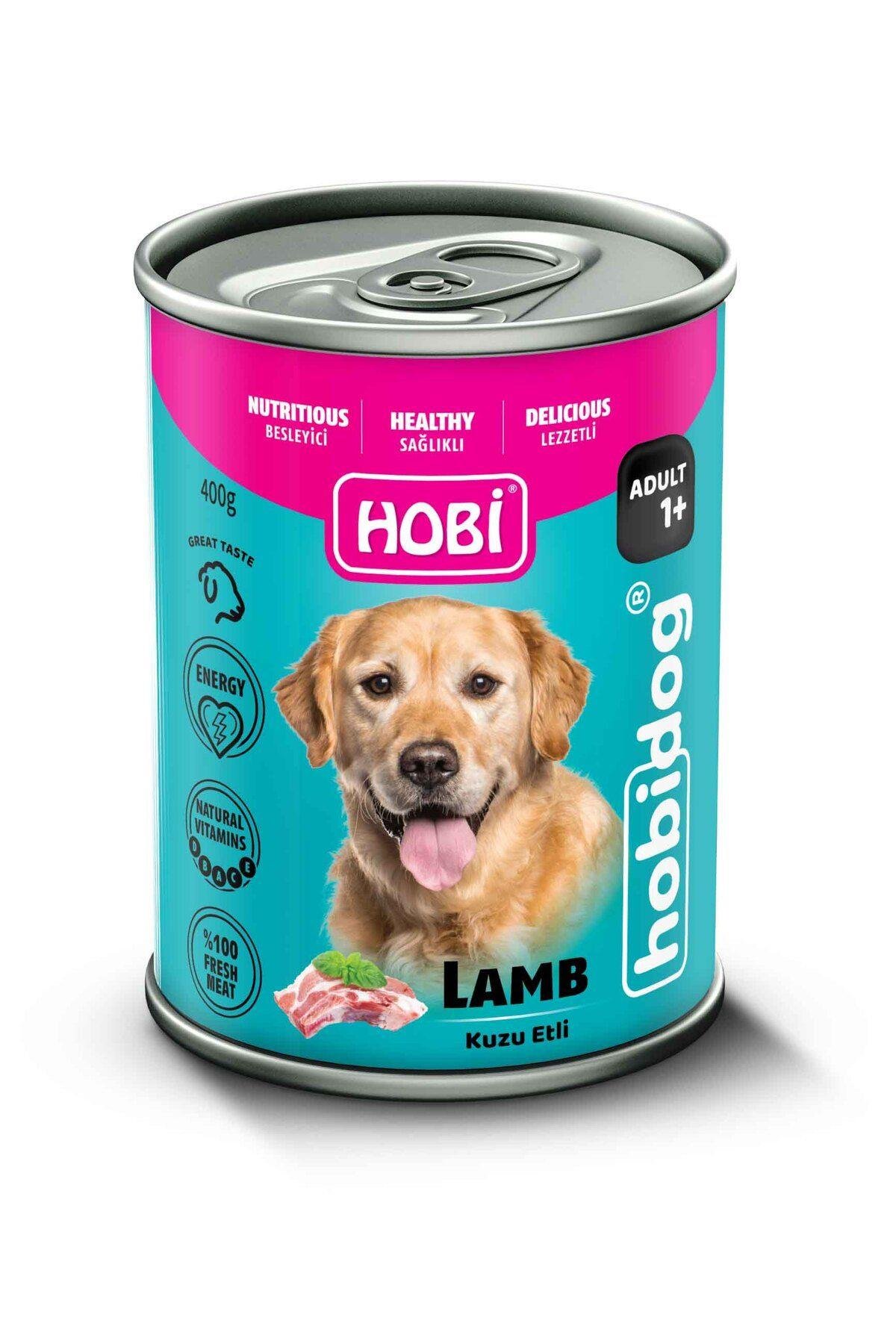Hobi Hobidog Kuzu Etli Yetişkin Köpek Konservesi 400gr