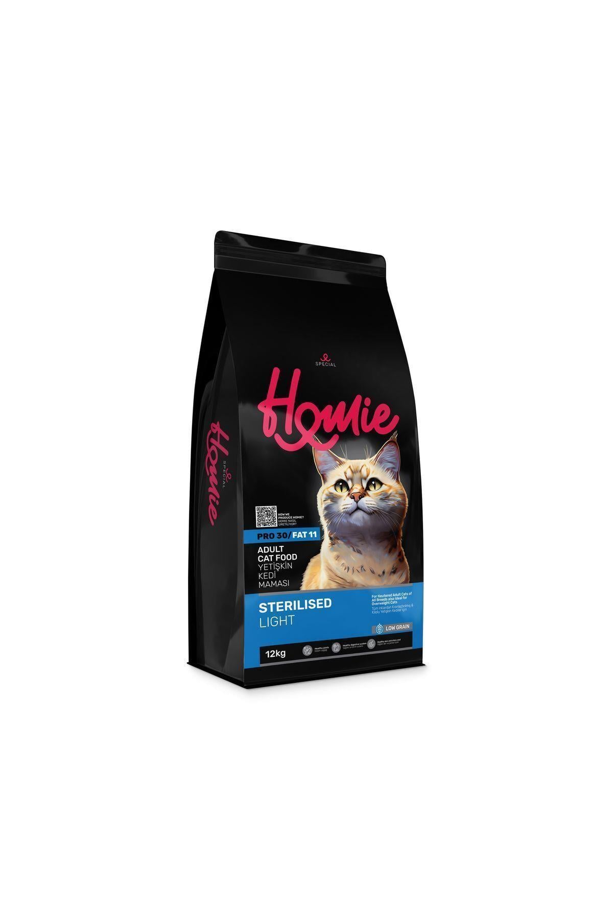 Homie Tavuklu Kısırlaştırılmış Yetişkin Kedi Maması 12 Kg