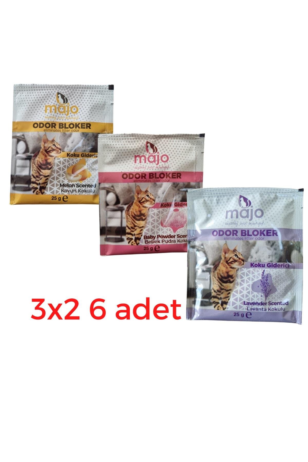 Kedi Kum Koku Giderici Karma Set 6x25 Gr
