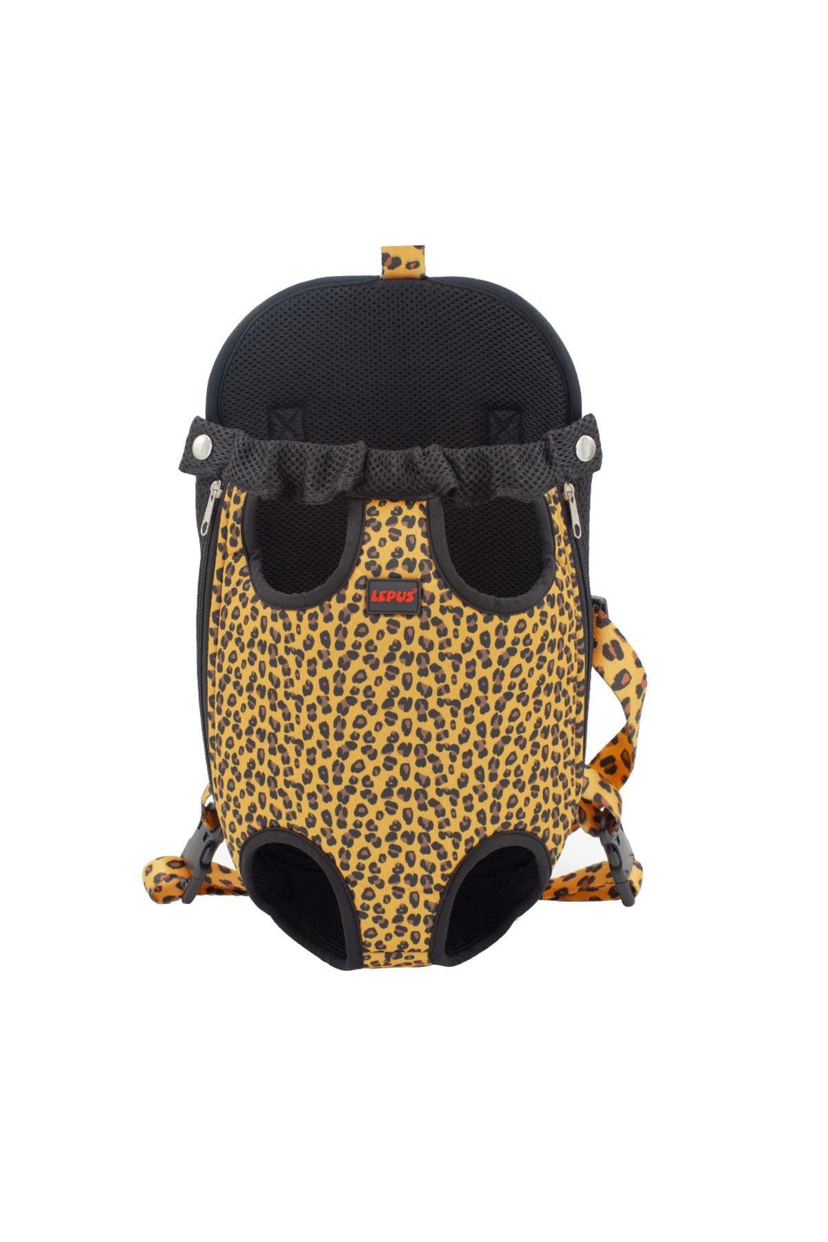 Lepus Kedi Köpek Taşıma Çantası Ana Kucağı Leopard XSmall