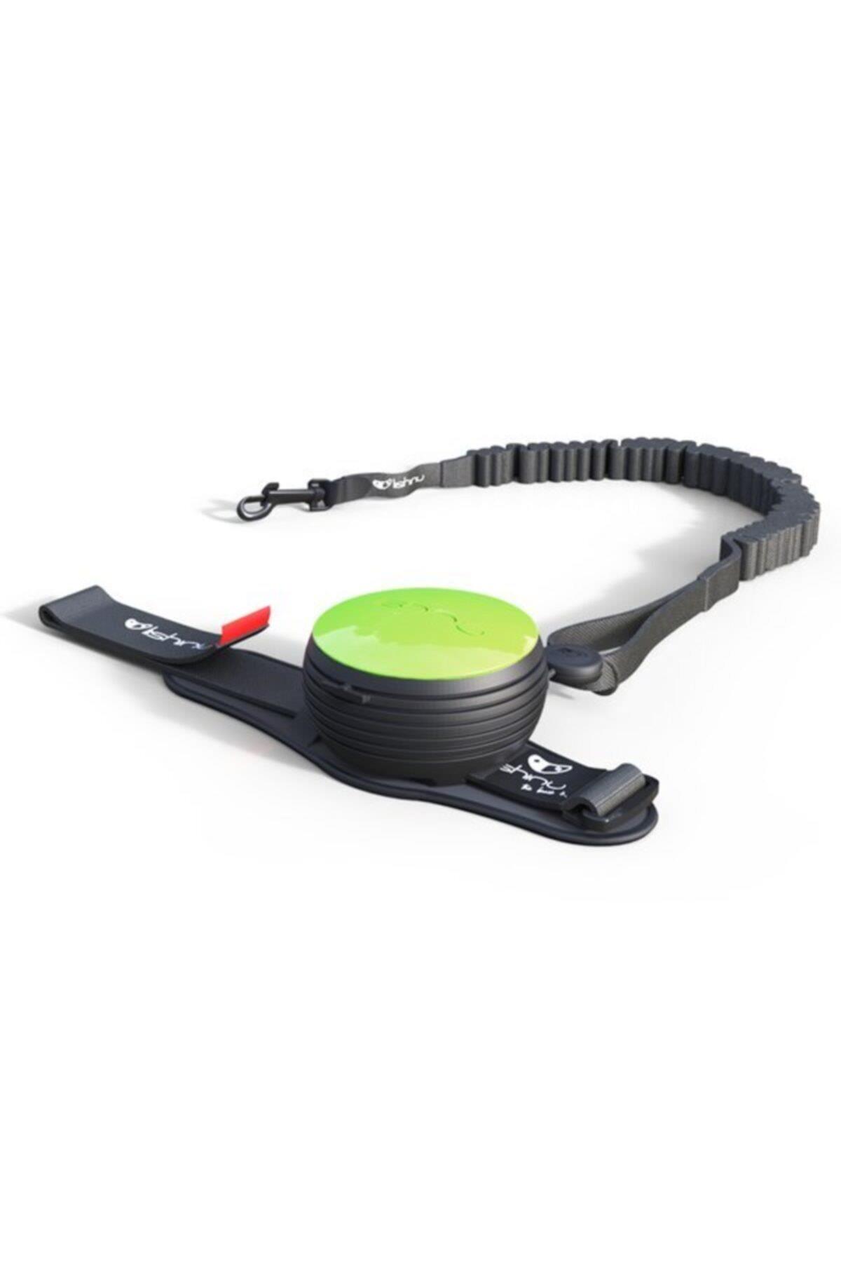 Lishinu Akıllı Kontrol Bungee Köpek Gezdirme Tasması Yeşil L 13-40 Kg