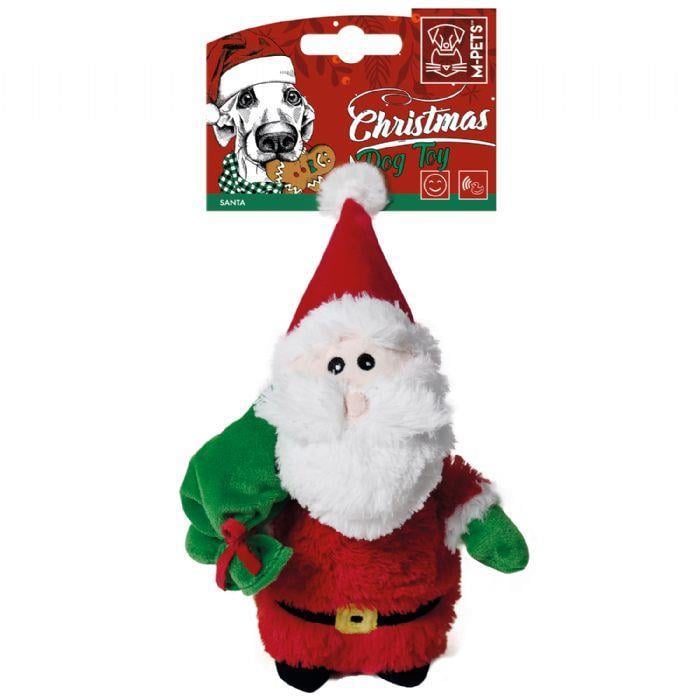 M-Pets Christmas Santa Köpek Oyuncağı