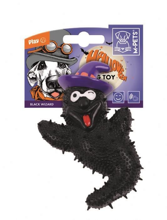 M-Pets Halloween Black Wizard Köpek Oyuncağı