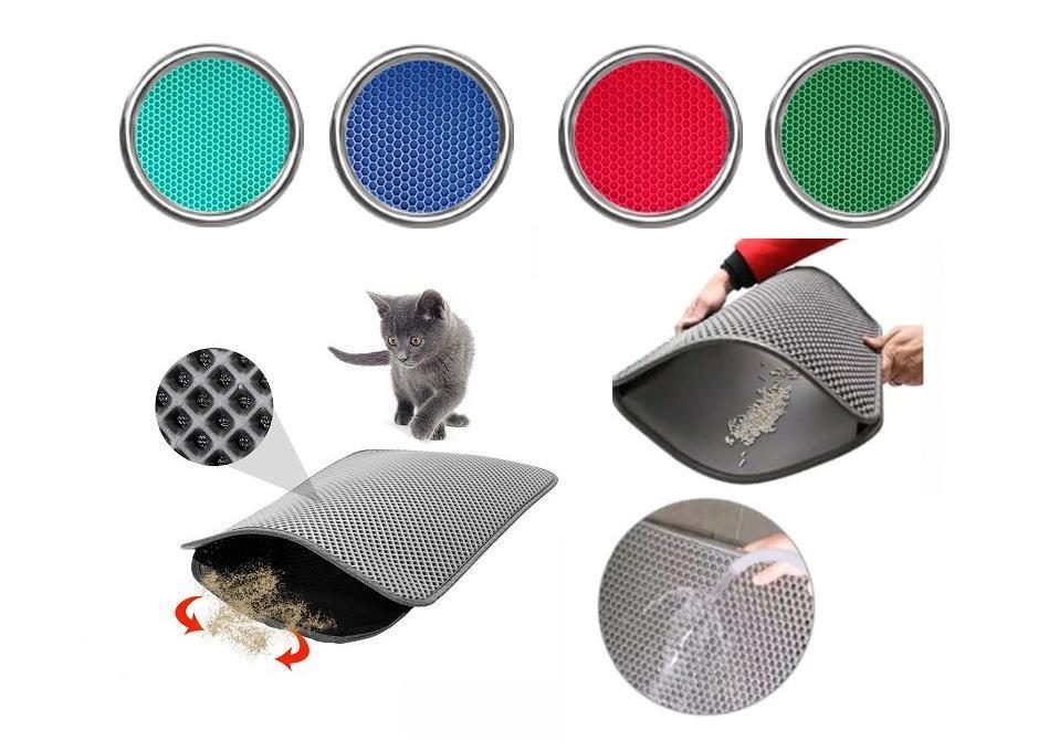 Miapet Elekli Kedi Tuvalet Önü Paspası 90 x 60 Cm