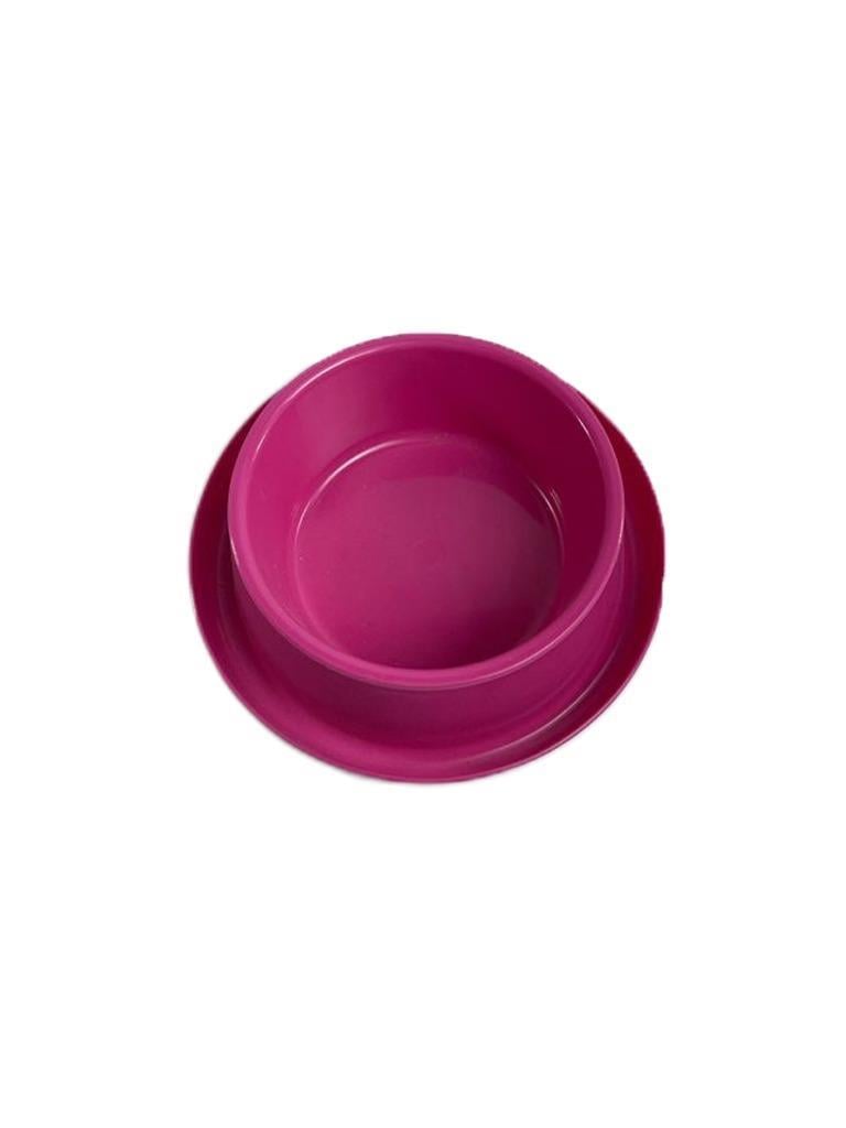 Miapet Plastik Kedi-Köpek Mama ve Su Kabı 400 ML Violet
