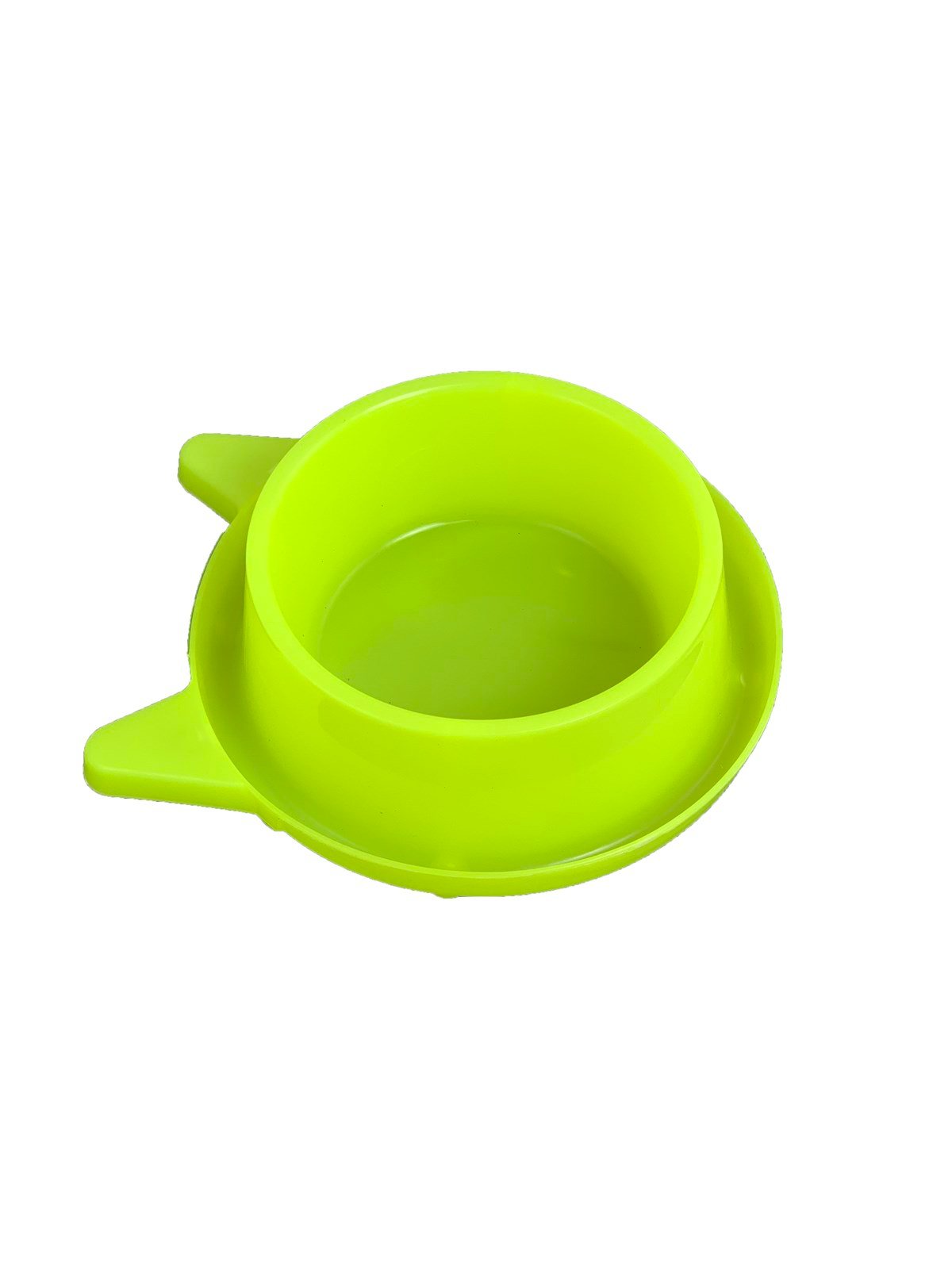 Miapet Plastik Kedi Kulakı Mama ve Su Kabı 400 ML Yeşil