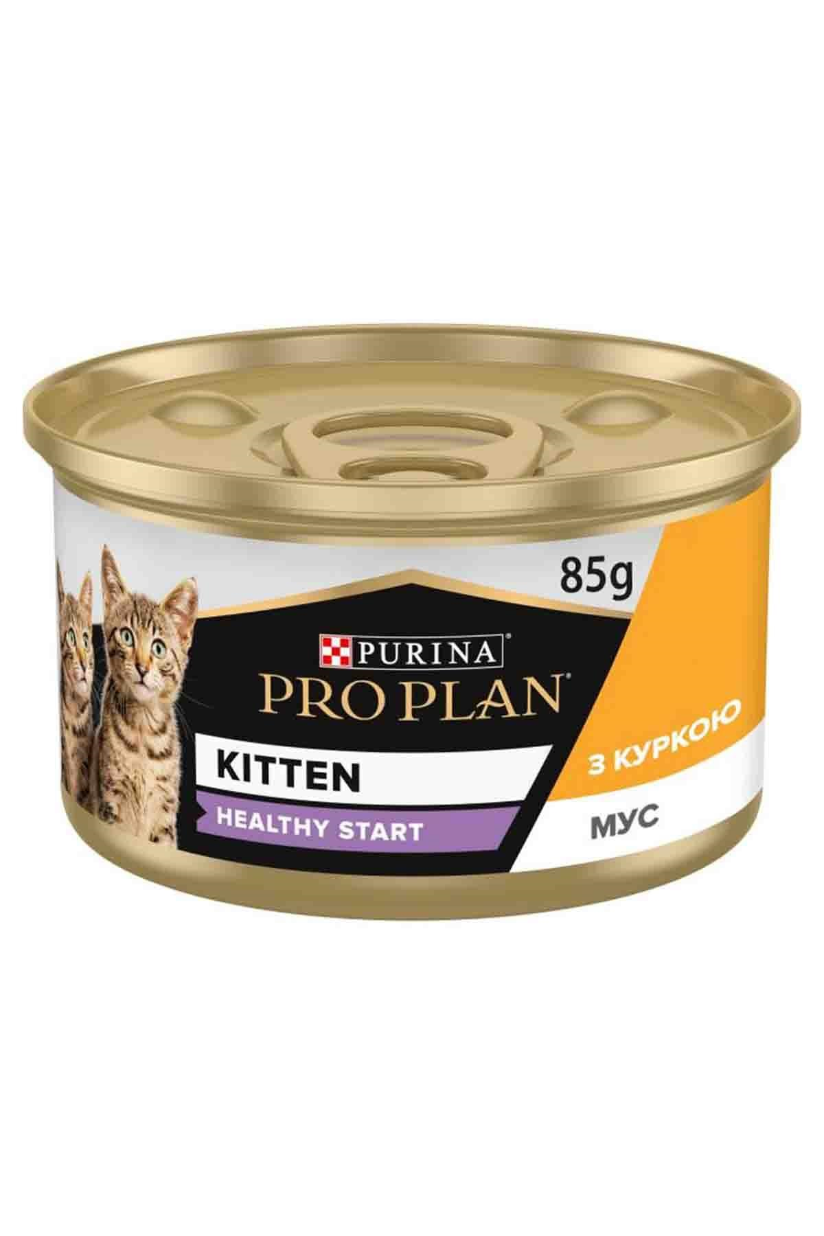 ProPlan Kitten Tavuklu Yavru Kedi Konservesi 85gr