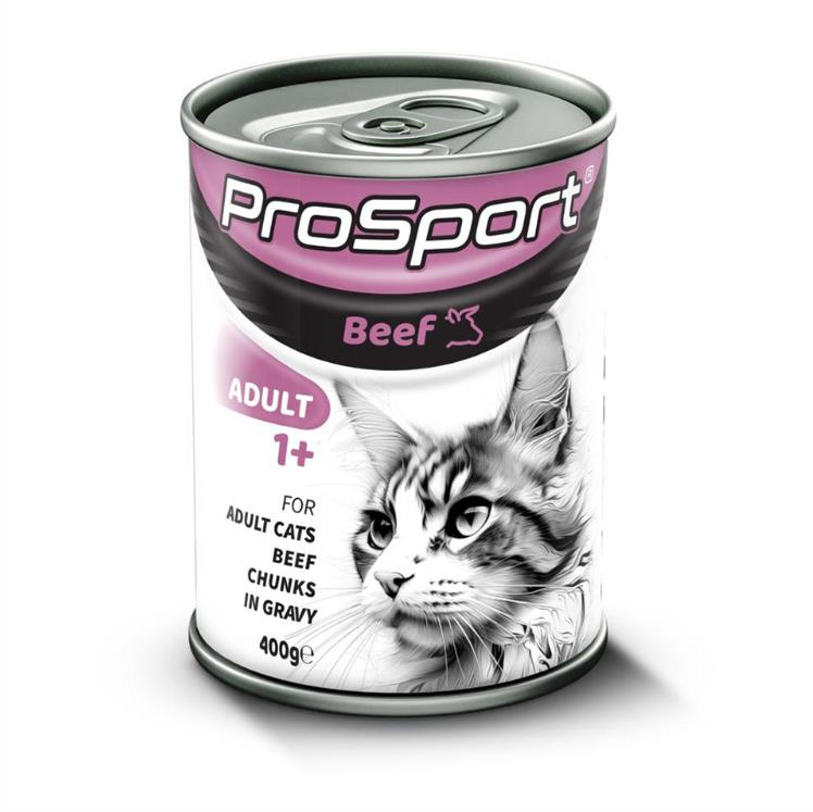 Prosport Chunk Sığır Etli Yetişkin Kedi Konservesi 400 gram