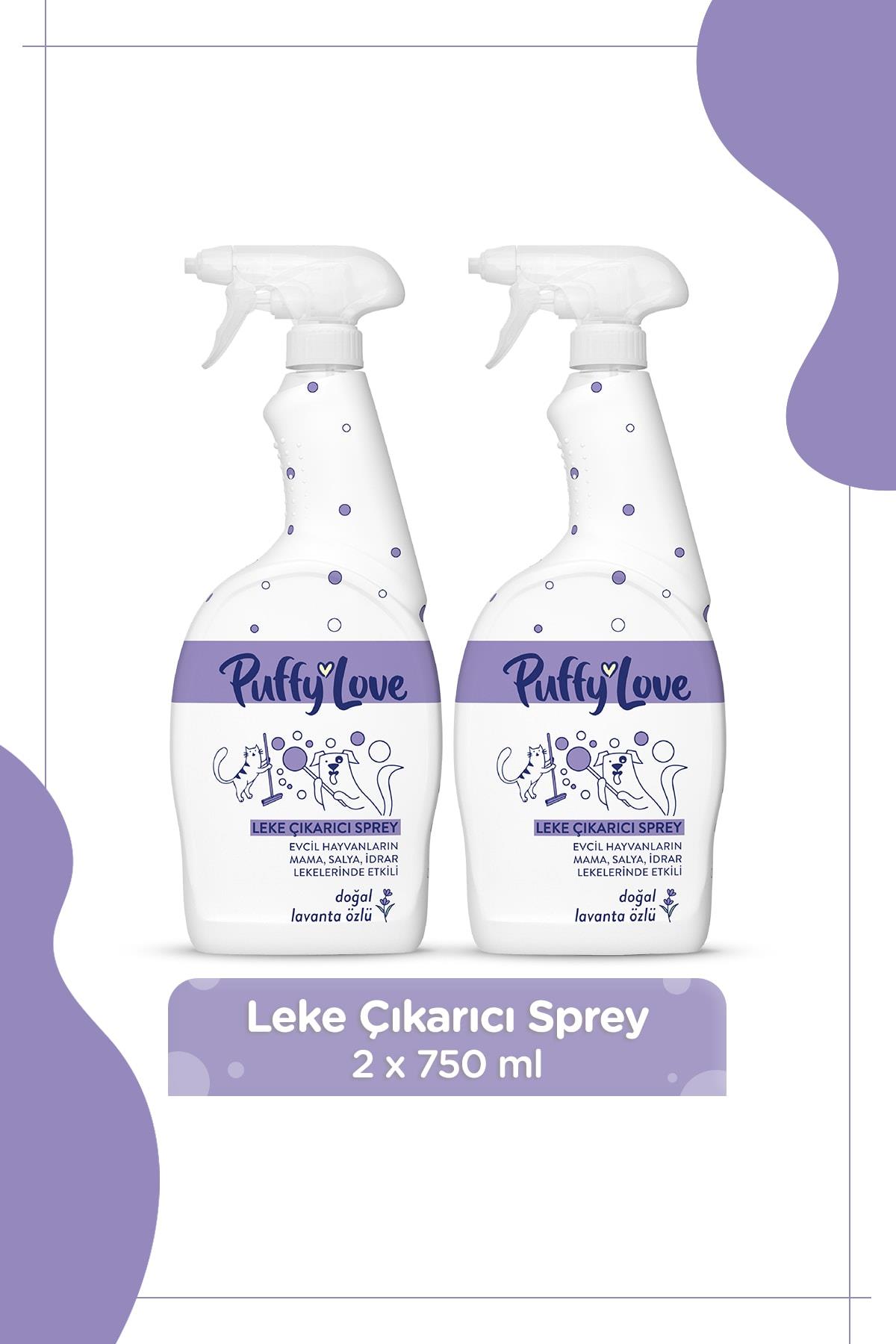 Puffy Love Leke Çıkarıcı Sprey Hayvan Dostu 750 Ml 2 Adet