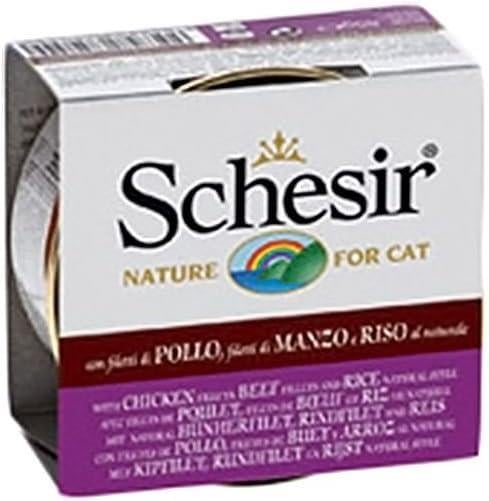 Schesir Suda Pişirilmiş Ringa ve Ton Balıklı Kedi Konservesi 85gr