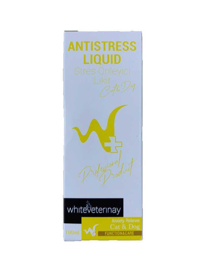 WhiteVeterinay Antistress Liquid Cat&Dog 100 ML ( Kedi ve Köpekler için Stres Önleyici )