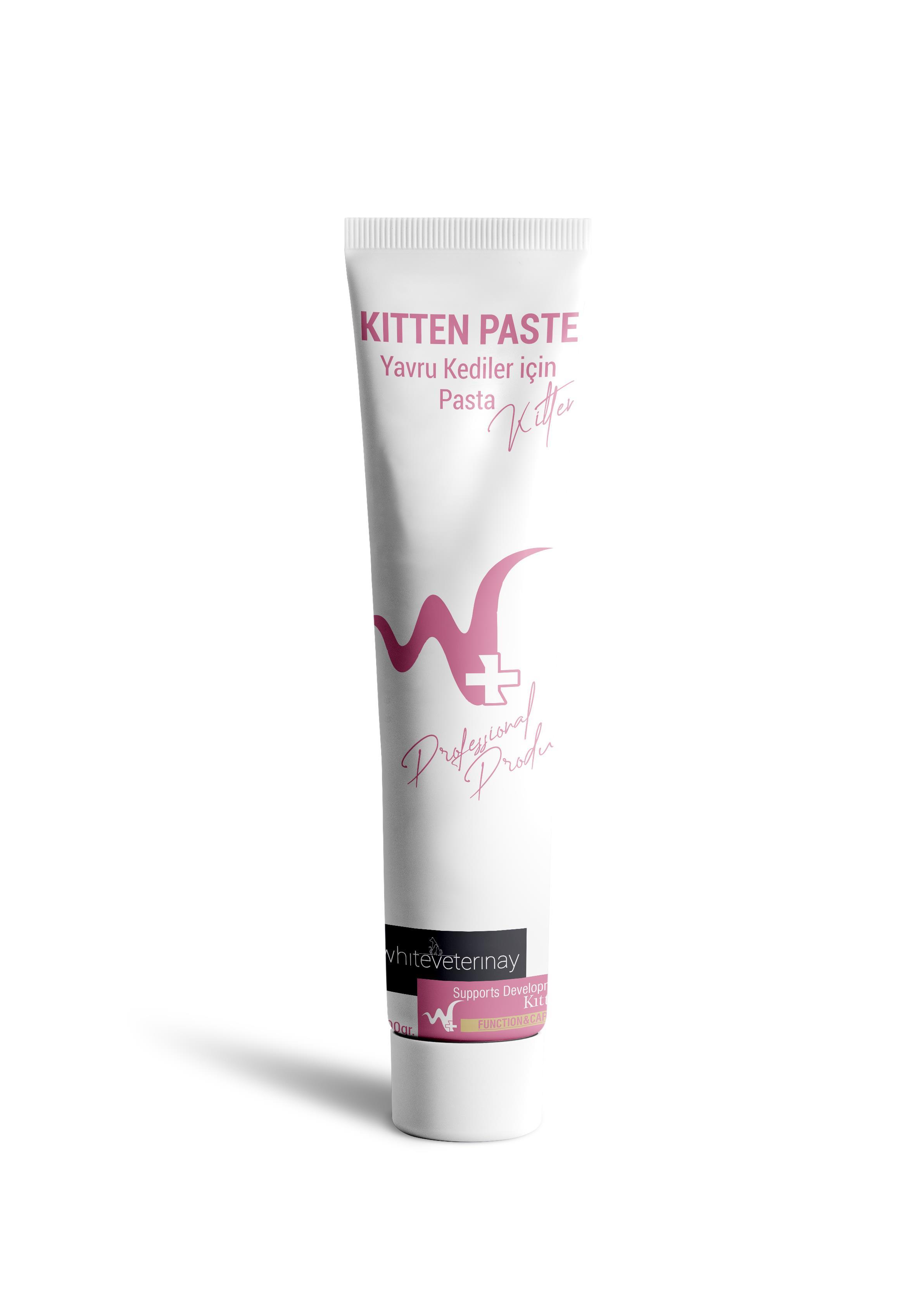 WhiteVeterinay Kitten Paste 100 Gr ( Yavru ve Anne Kedi Macunu )