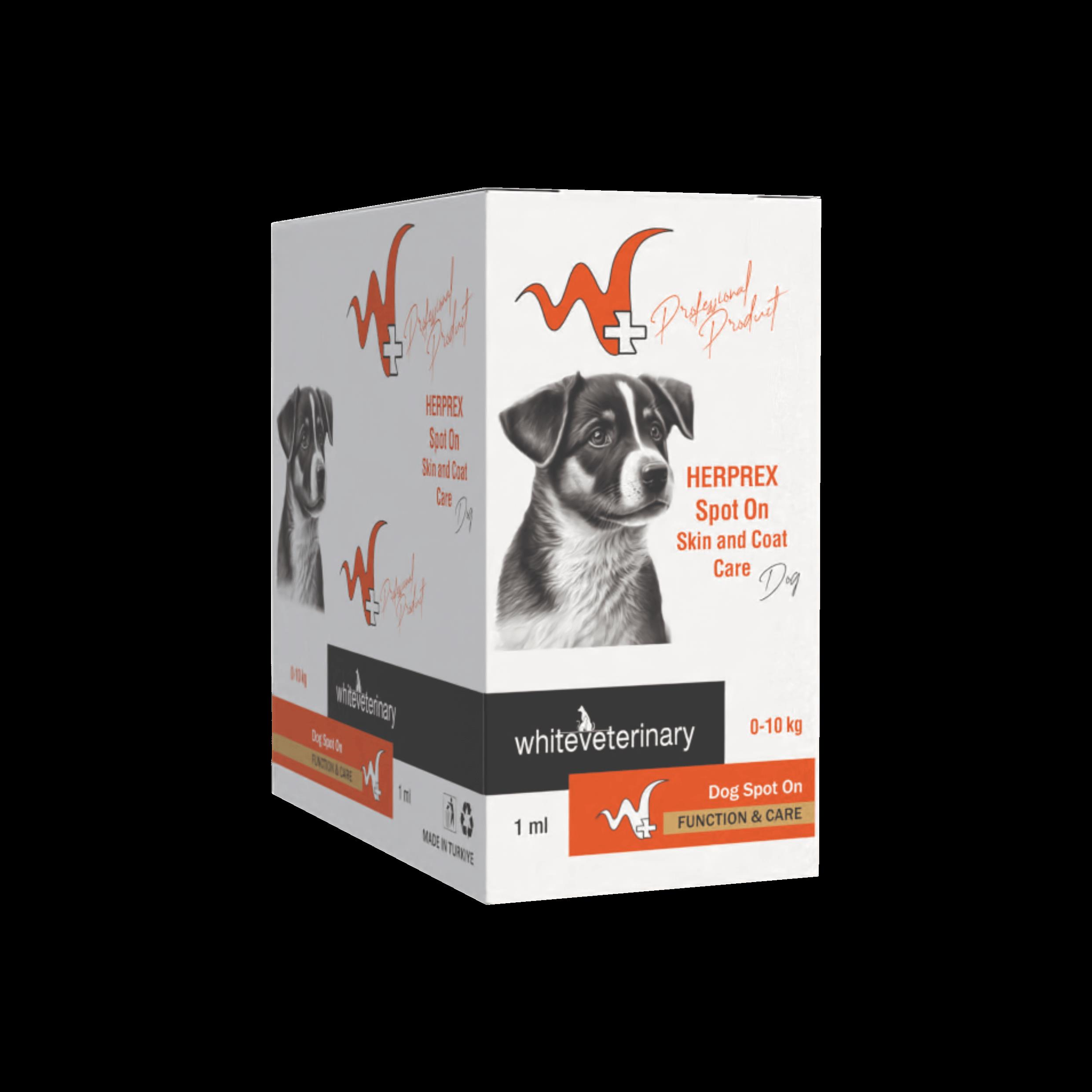 WhiteVeterinay Köpek Ense Damlası Bit Ve Pire 0-10 Kg 1ml