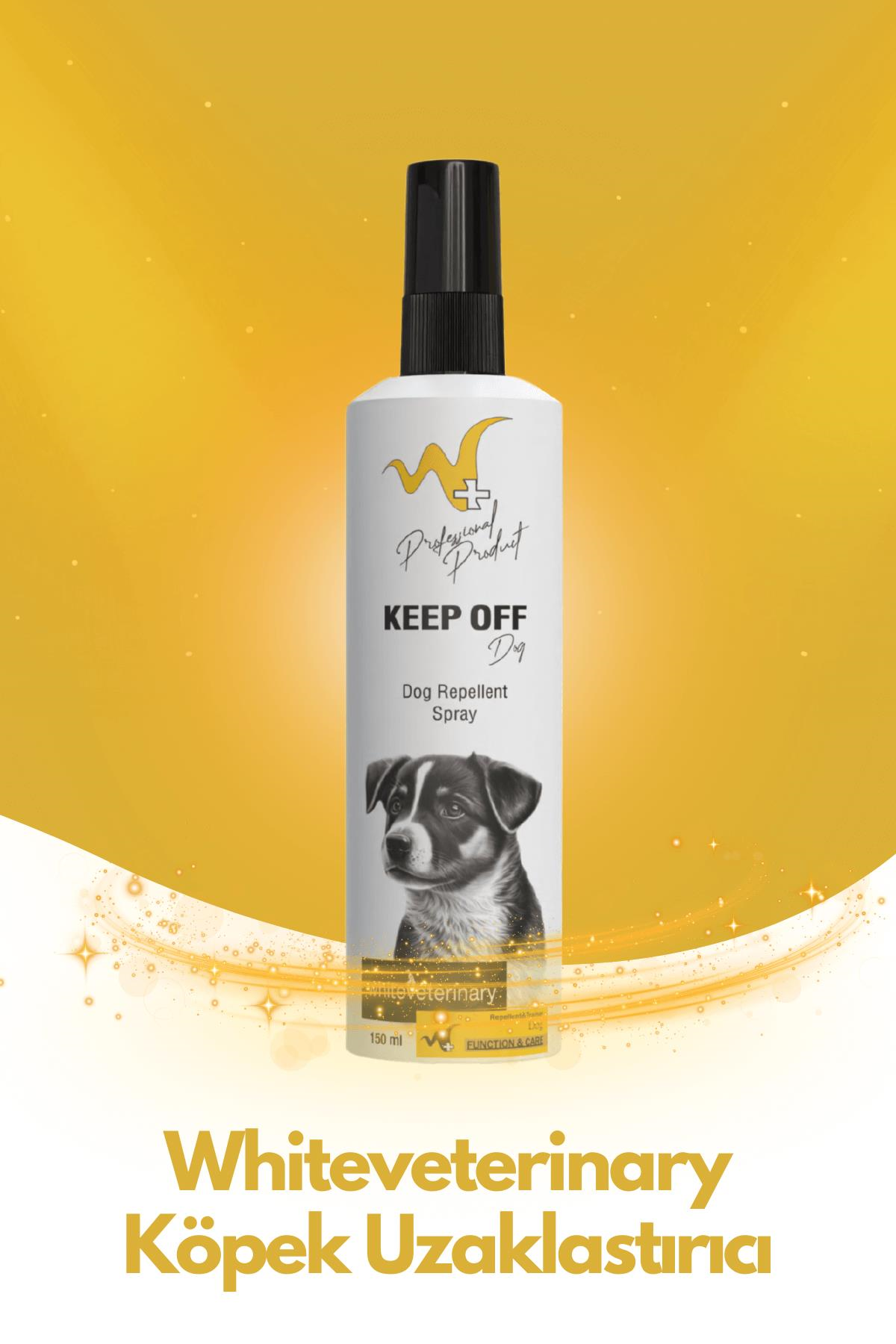 WhiteVeterinay Köpek Uzaklaştırıcı Sprey Keep Off Dog Repellent Spray 150ML