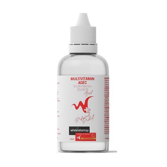WhiteVeterinay Multivitamin Adec Bird 50 ML ( Kuşlar için Multivitamin Desteği )
