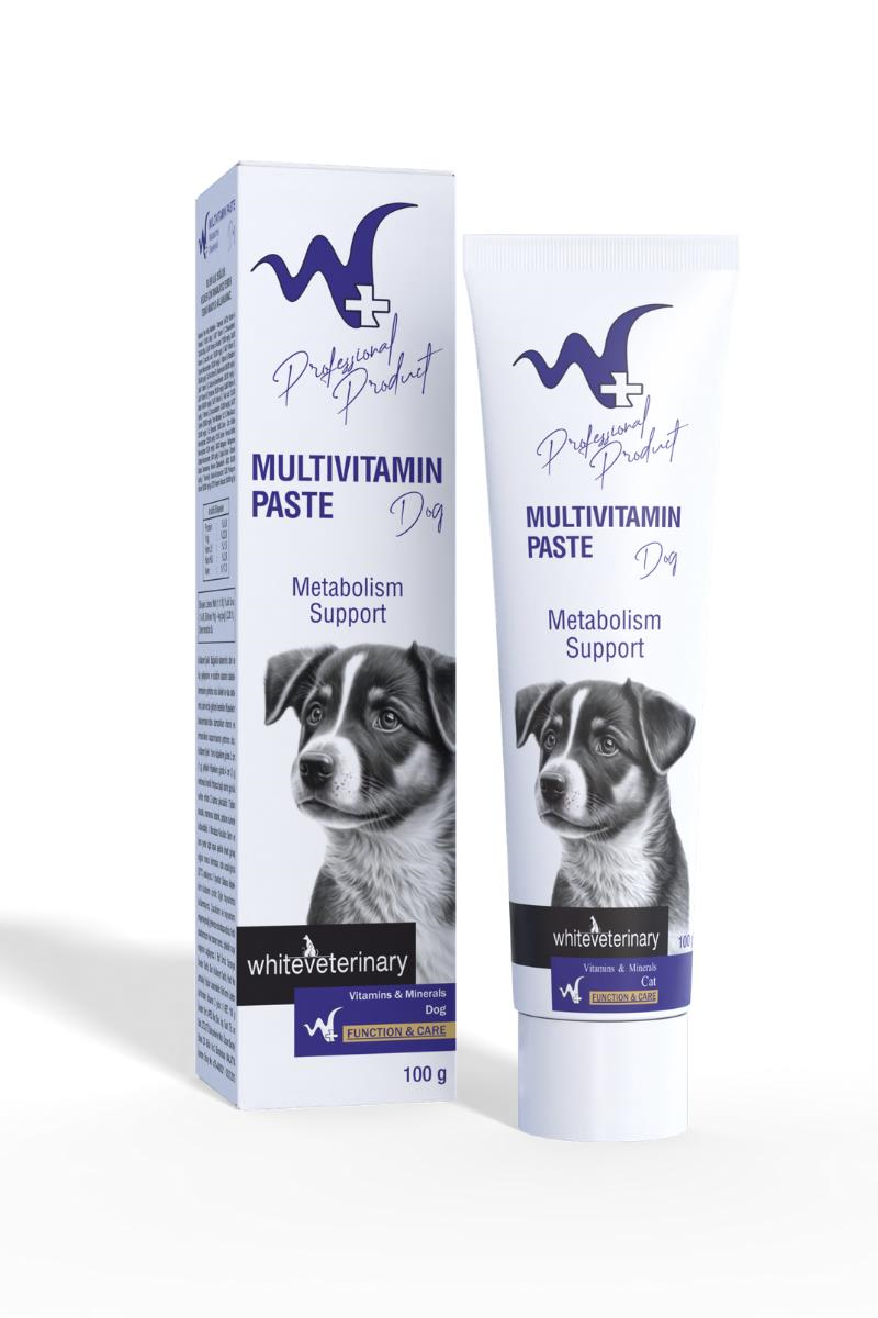 WhiteVeterinay Multivitamin Dog Paste 100 Gr ( Köpekler için Multivitamin Macunu )