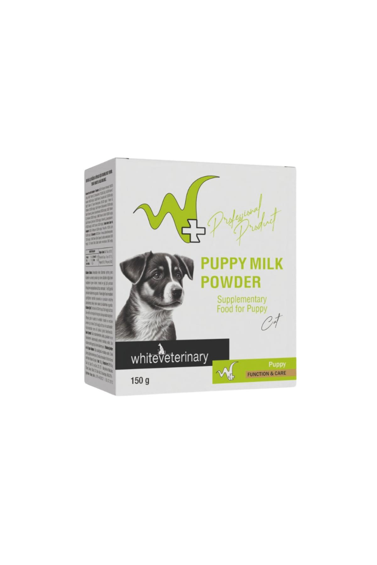 WhiteVeterinay Puppy Milk Powder Yavru Köpek Süt Tozu 150 Gr