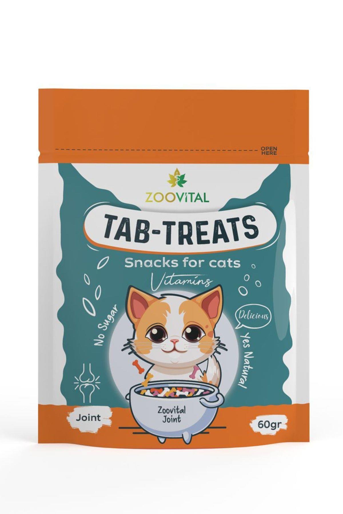 Zoovital Joint Eklem ve Kas Gelişimi Destekleyici Kedi Ödül Tablet 60gr