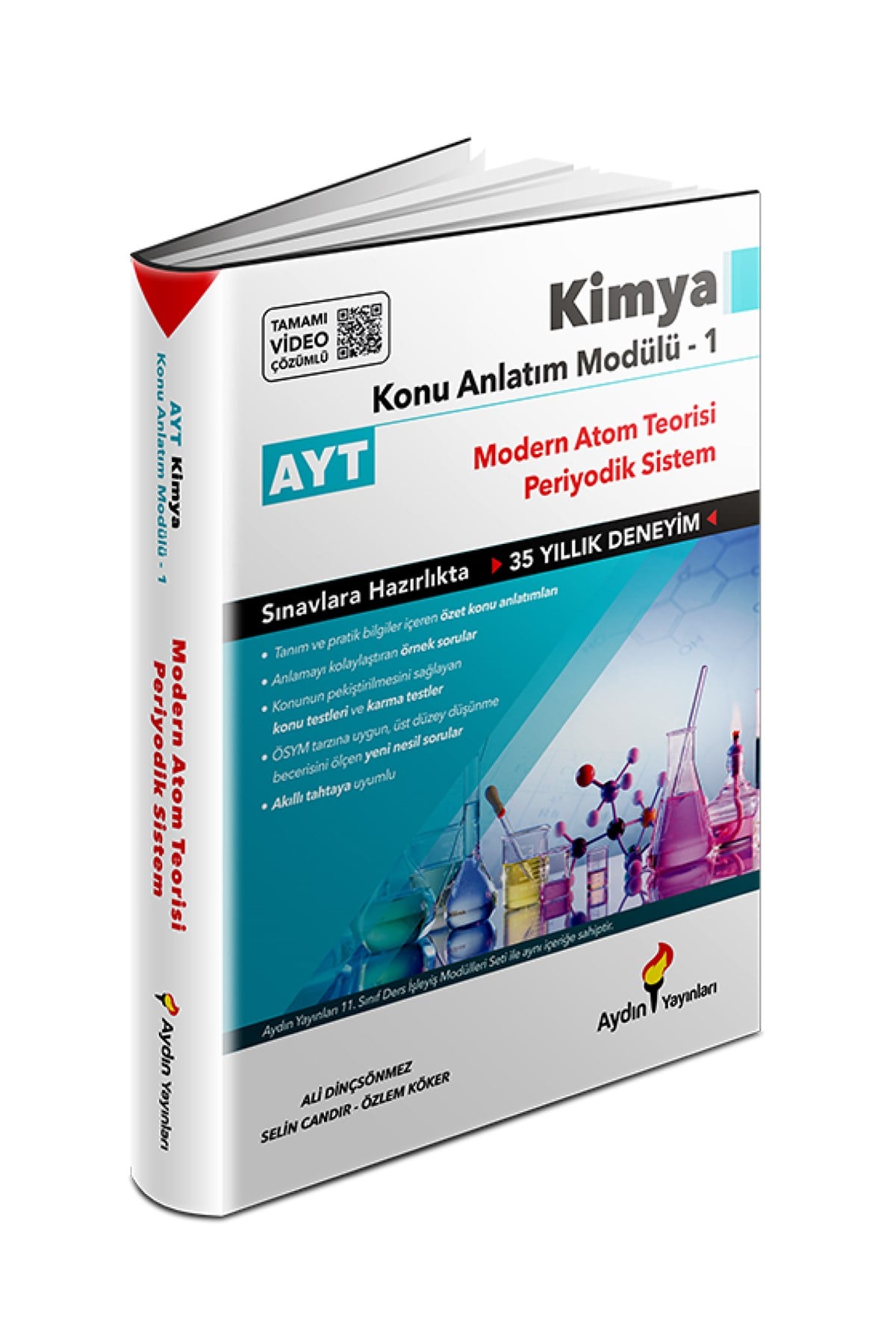 Aydın Yayınları AYT Kimya Konu Anlatım Modülü 1 (Atom Teorisi Periyodik Sistem)