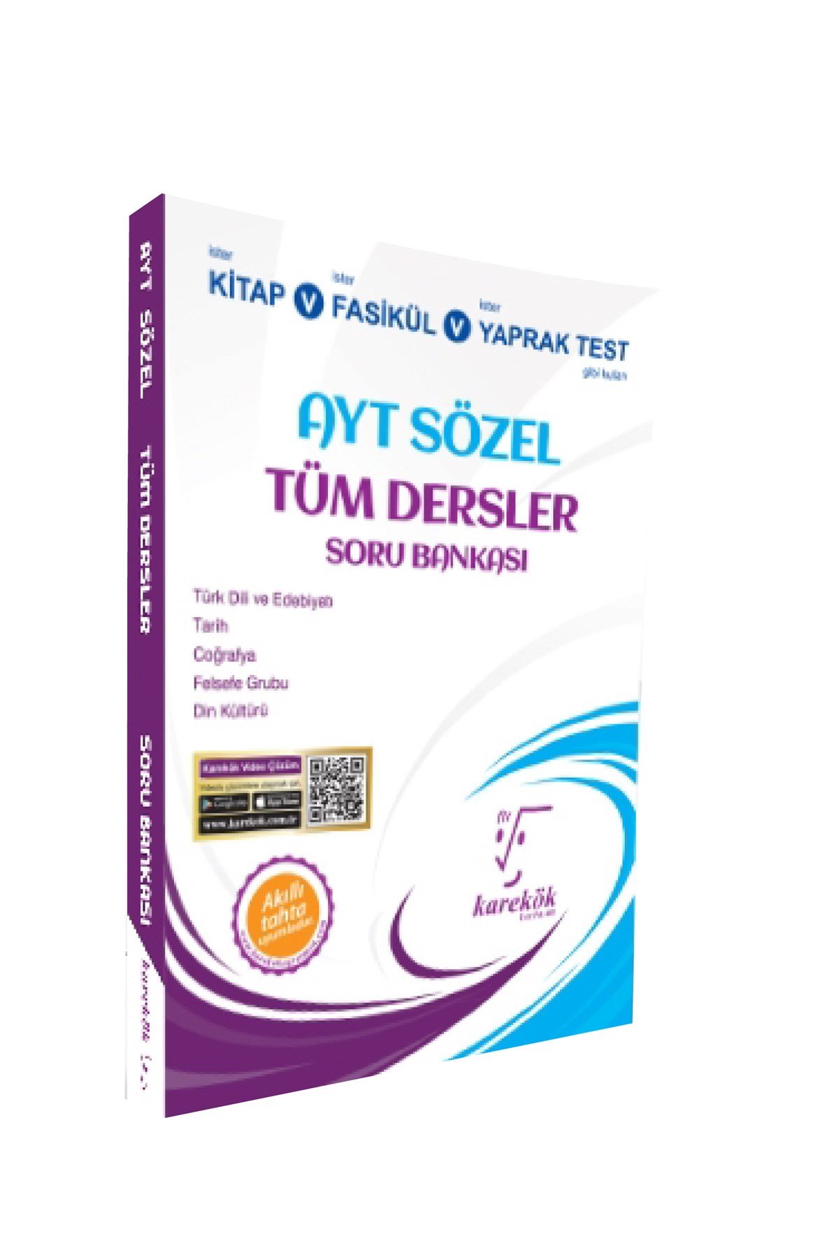 Karekök Yayınları AYT Sözel Tüm Dersler Soru Bankası