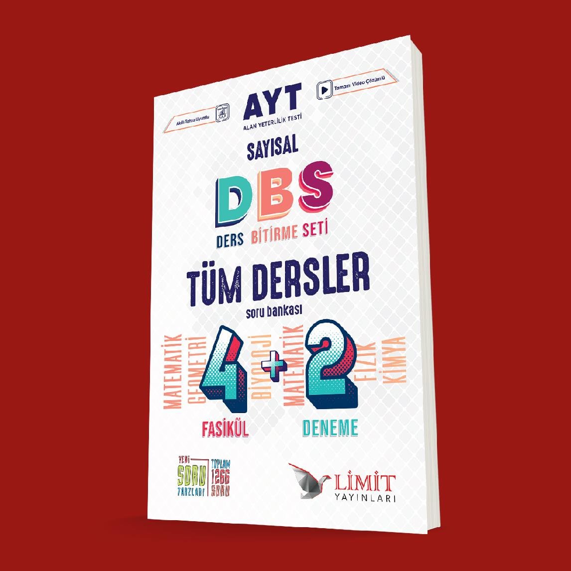 Limit Yayınları AYT Tüm Dersler 4+2 Soru Bankası (Sayısal)