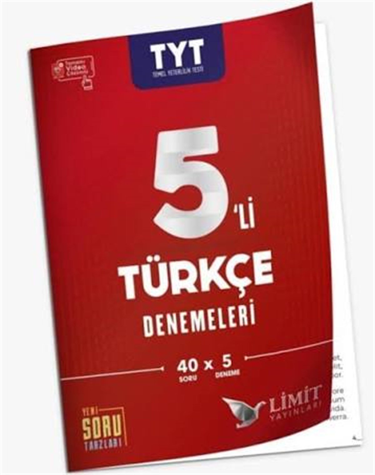 Limit Yayınları TYT 5'li Türkçe Denemeleri