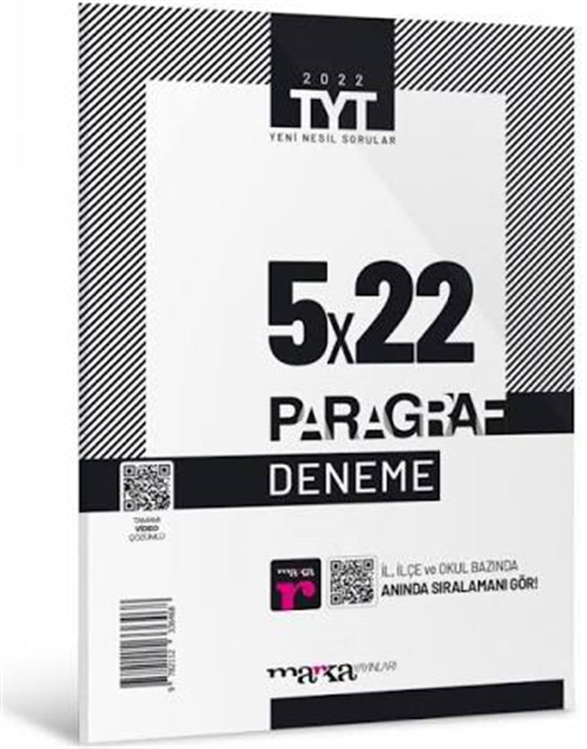 Marka Yayınları TYT Paragraf 5 Deneme Tamamı Video Çözümlü