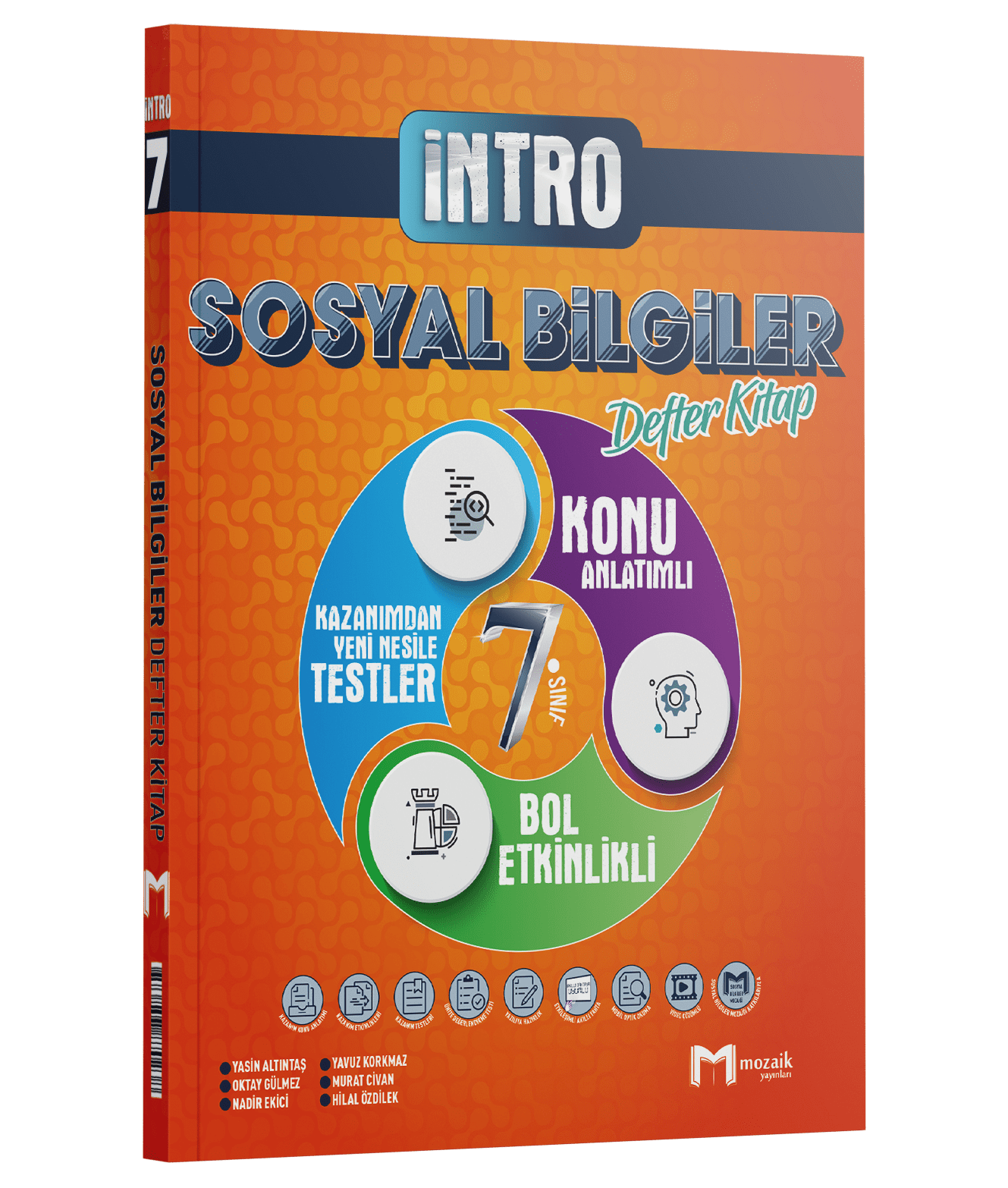 Mozaik Yayınları 7.Sınıf Mozaik İntro Defter Sosyal Bilg. - 22-23