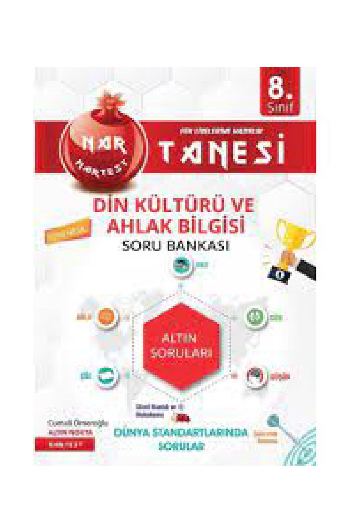 Nartest Yayınları 8.Sınıf Kırmızı Nar Tanesi Din Kültürü ve Ahlak Bilgisi Altın Sorular