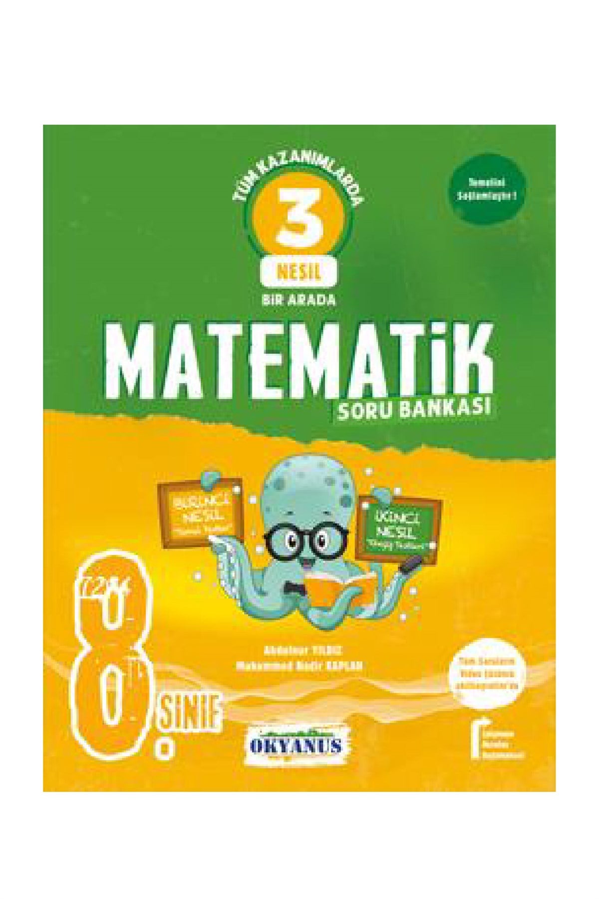 Okyanus Yayınları 8.Sınıf 3 Nesil Matematik Soru Bankası