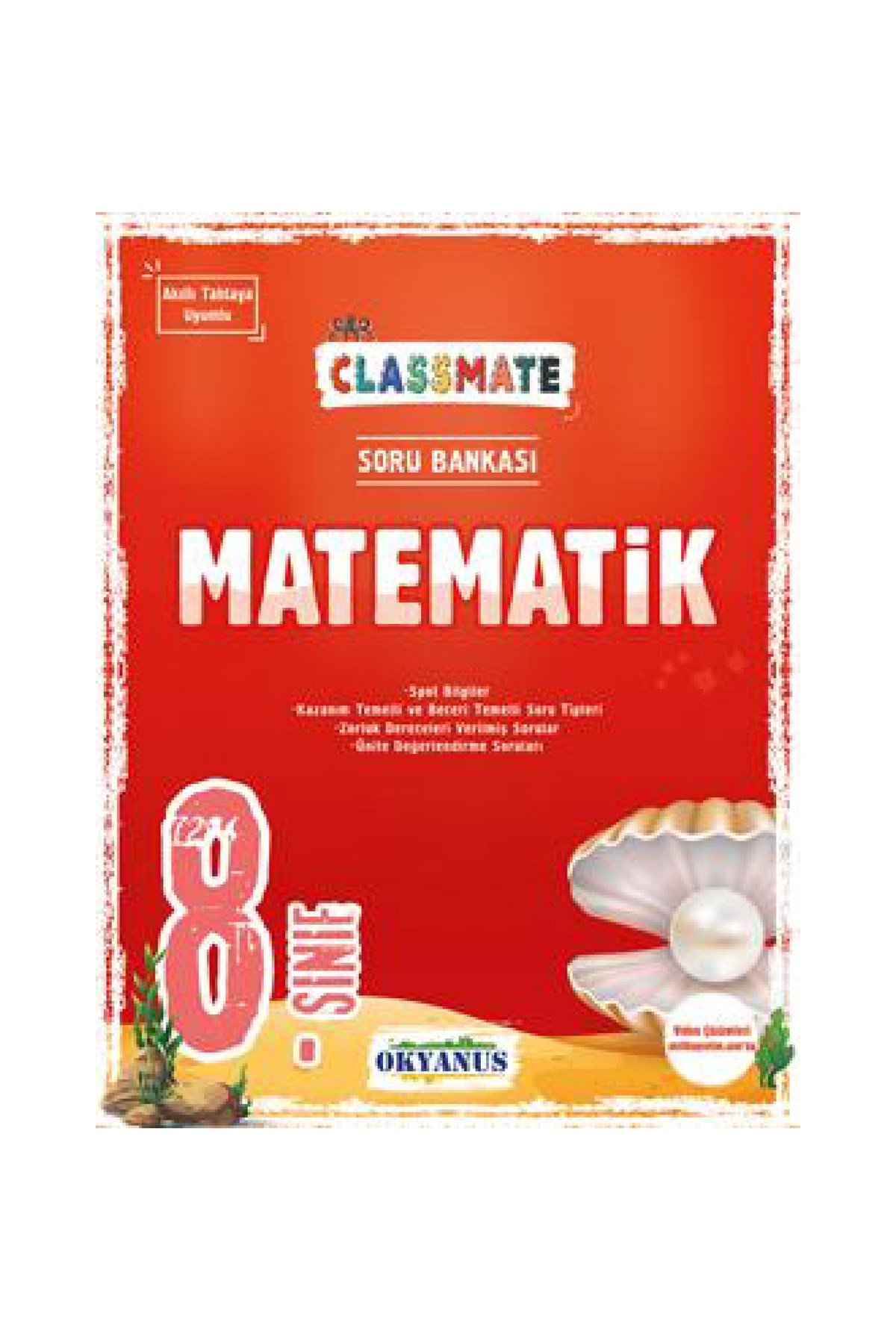 Okyanus Yayınları 8.Sınıf Classmate Matematik Soru Bankası