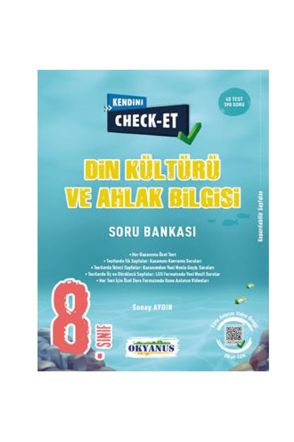 Okyanus Yayınları 8.Sınıf Kendini Check - Et Din Kültürü ve Ahlak Bilgisi Soru Bankası
