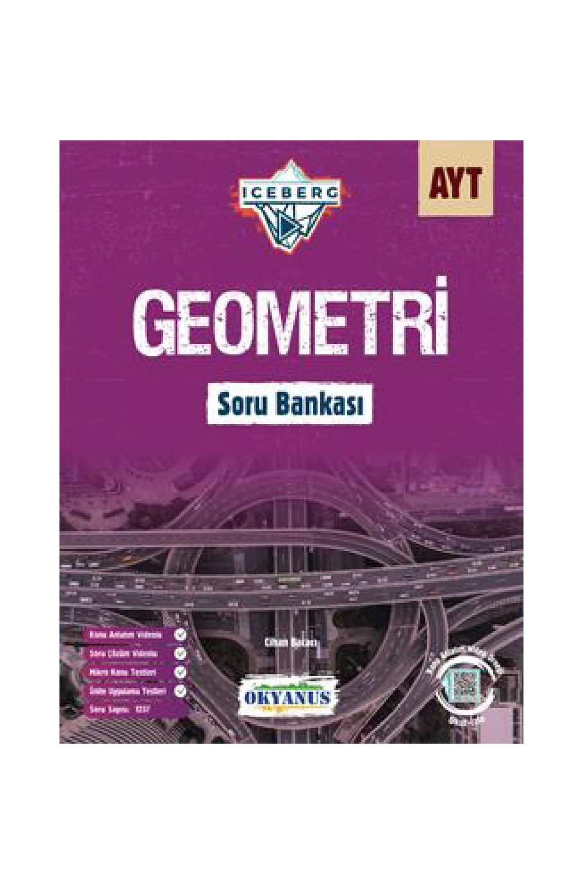 Okyanus Yayınları AYT Iceberg Geometri Soru Bankası