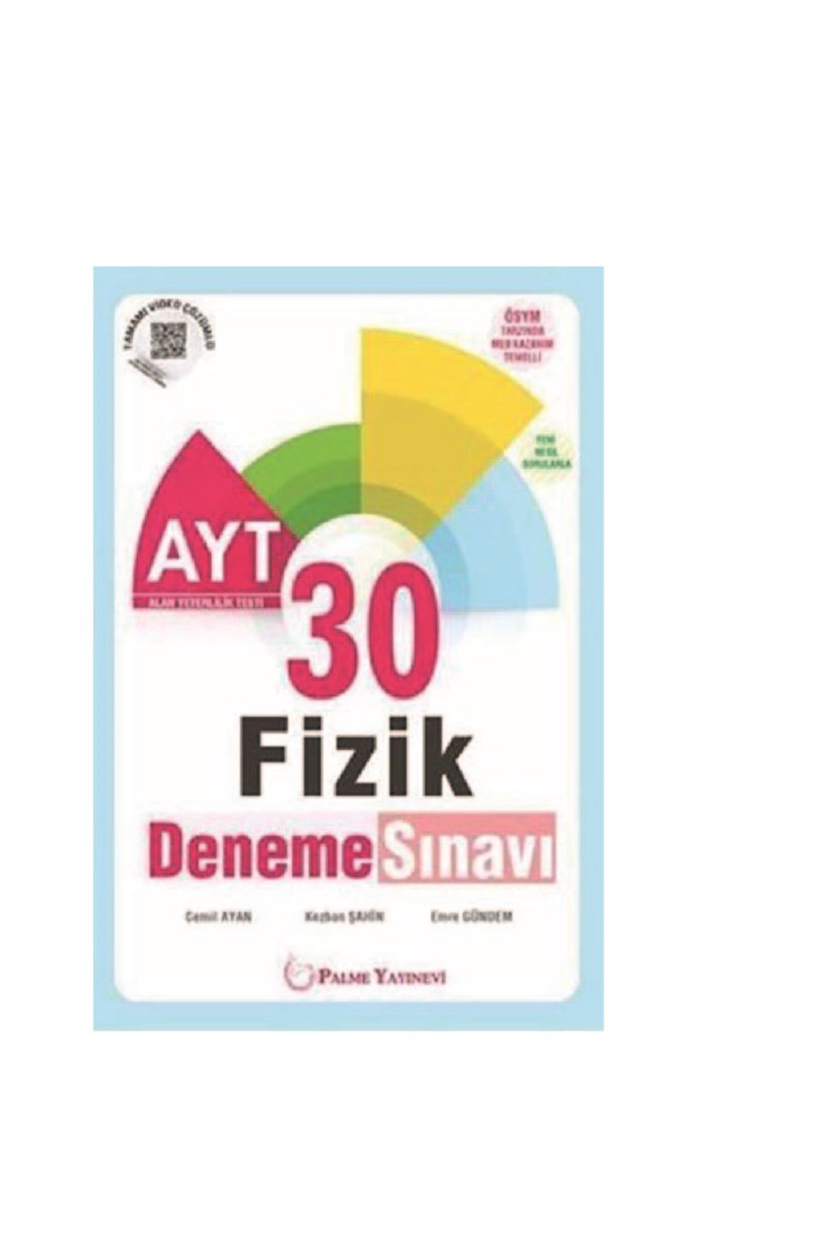 Palme Yayınevi Ayt Fizik 30 Deneme Sınavı