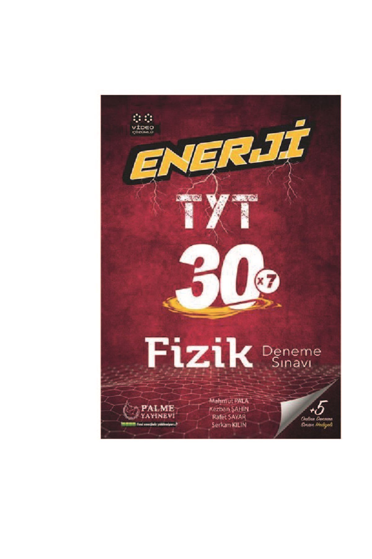 Palme Yayınevi Enerji Tyt 30 Fizik Deneme Sınavı