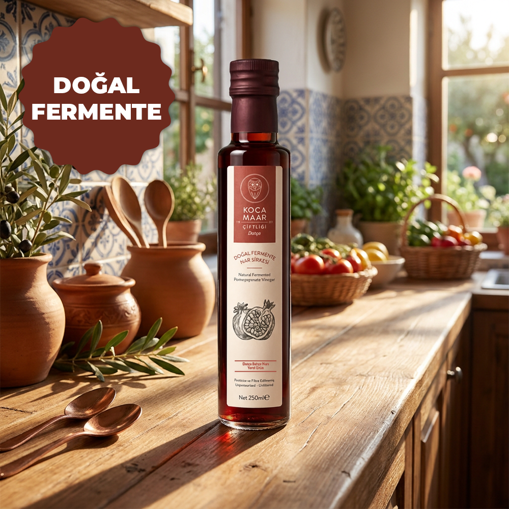 Doğal Fermente Nar Sirkesi 250 Ml