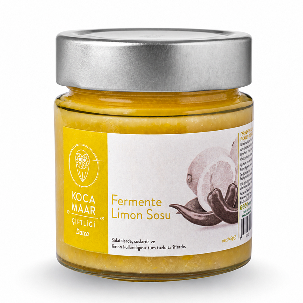 Kocamaar Çiftliği Fermente Limon Sosu 245 gr