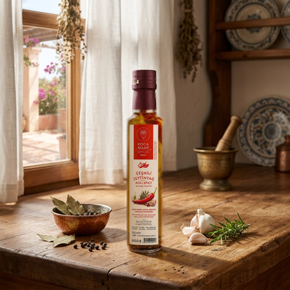 Zeytinyağı Çeşnili (Acılı) 250ml