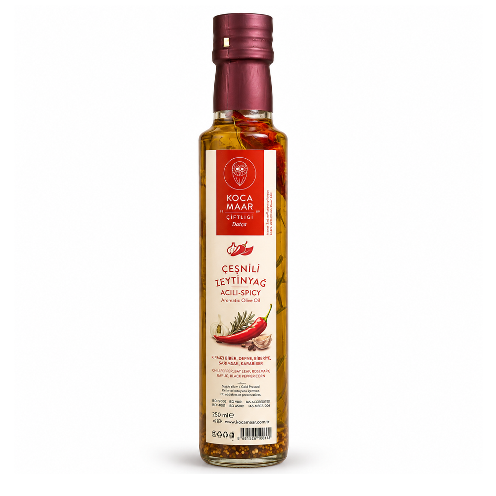Zeytinyağı Çeşnili (Acılı) 250ml