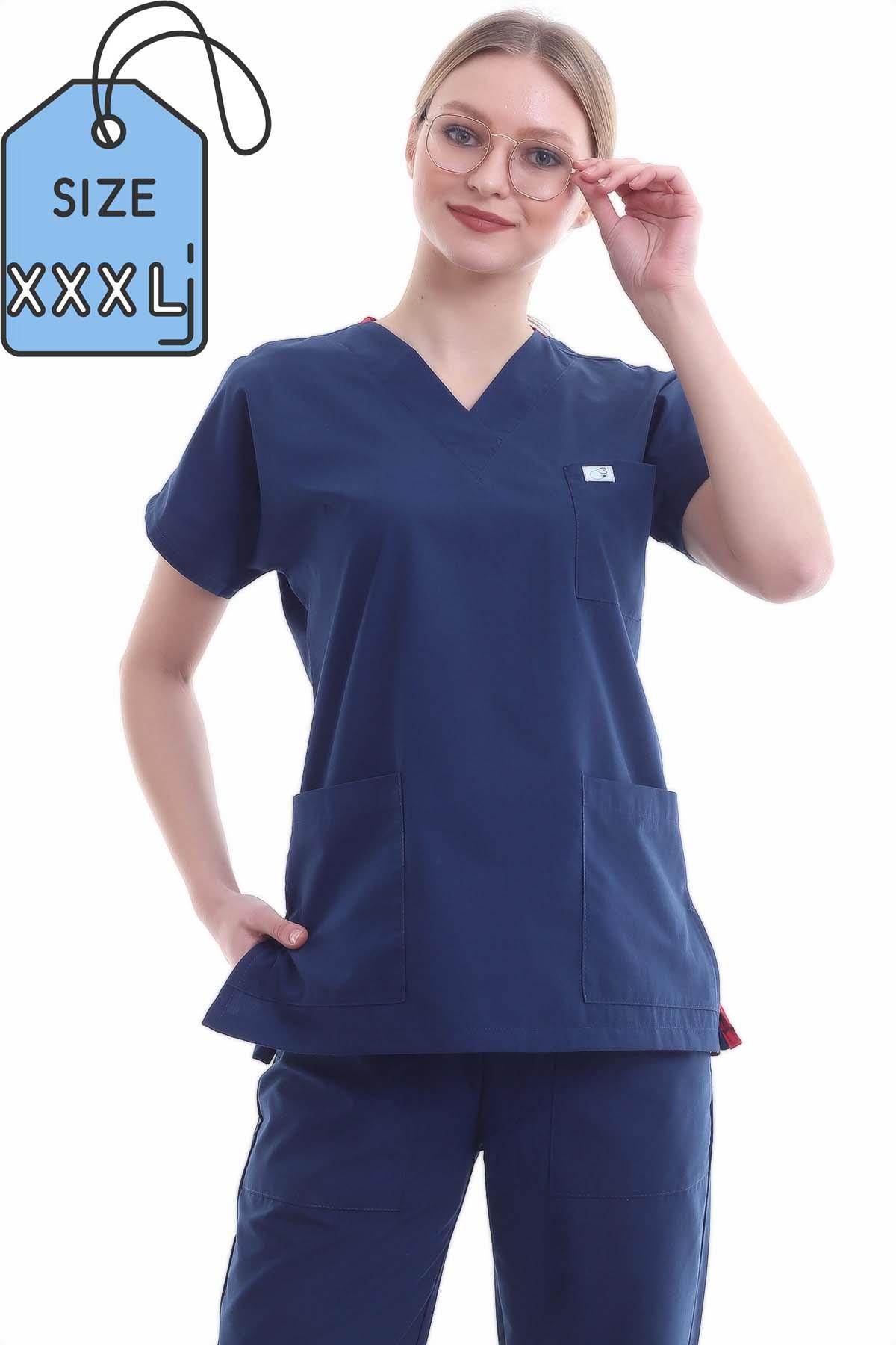 Büyük Beden Hemşire Forması