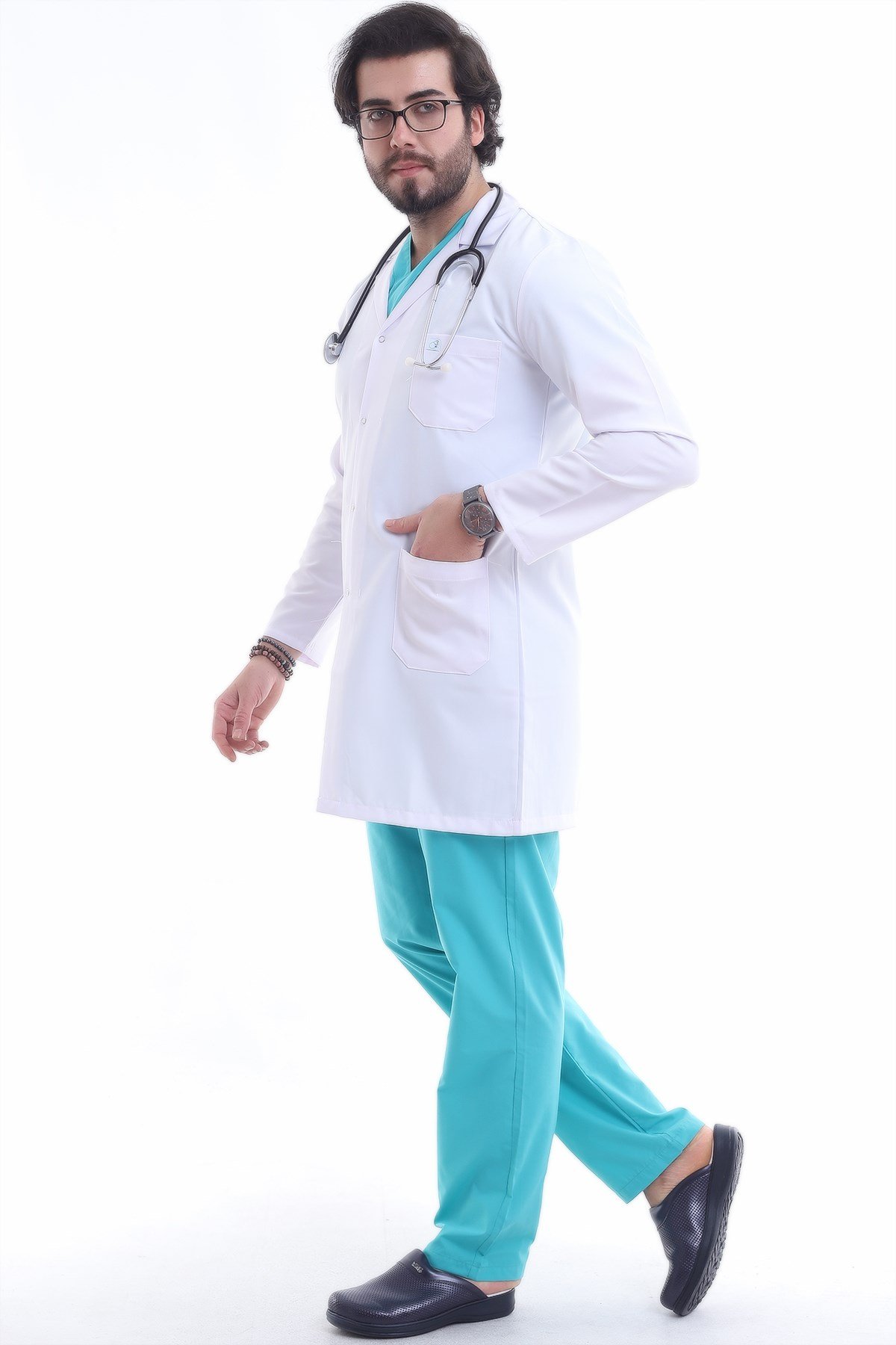 Ceket Yaka Doktor Önlüğü
